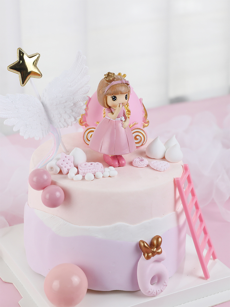 Pink Castle Girl Bow little Pr - Resin Art Alphabet recension och pris