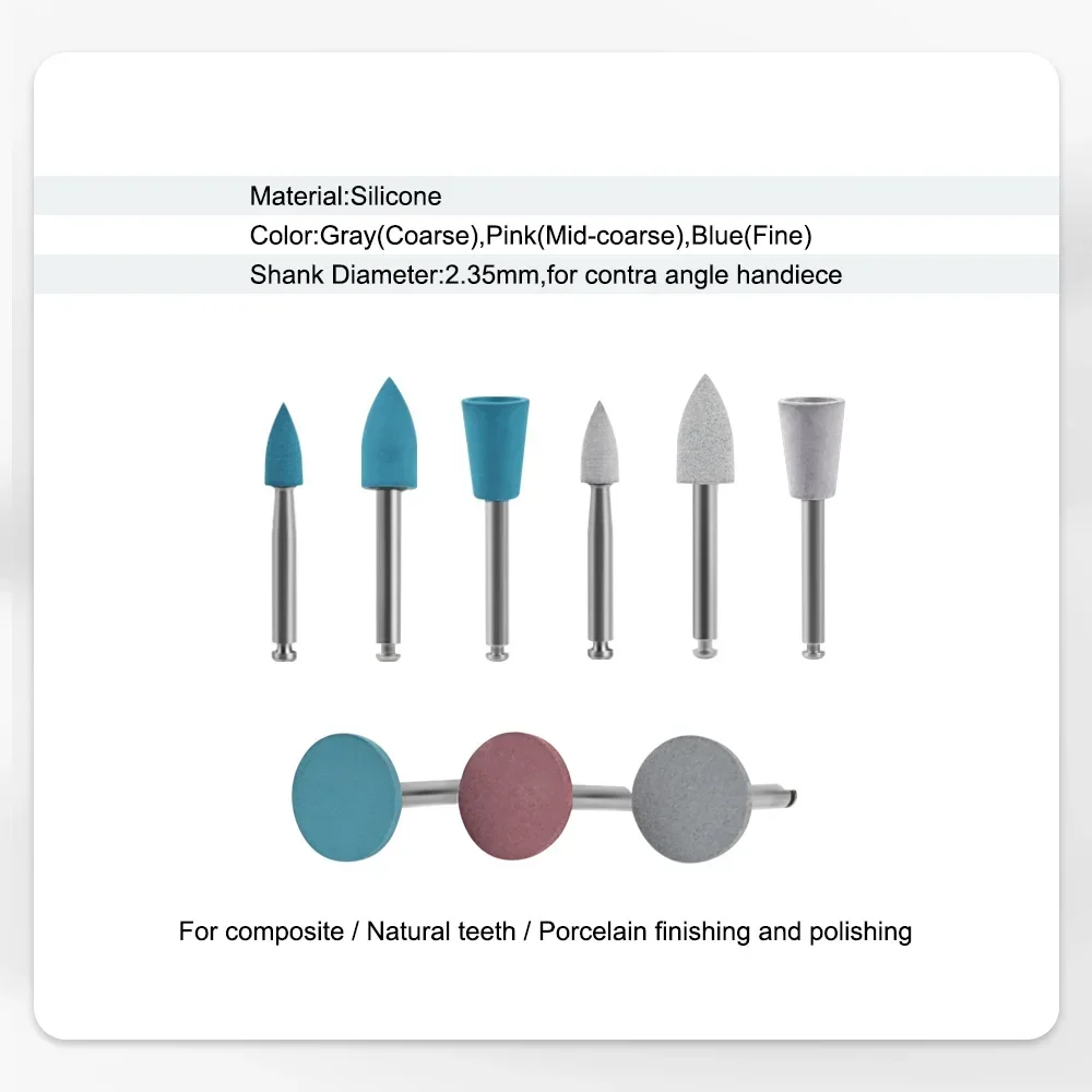 12Pcs/box Dental RA Rubber Res - Resin Art Case recension och pris