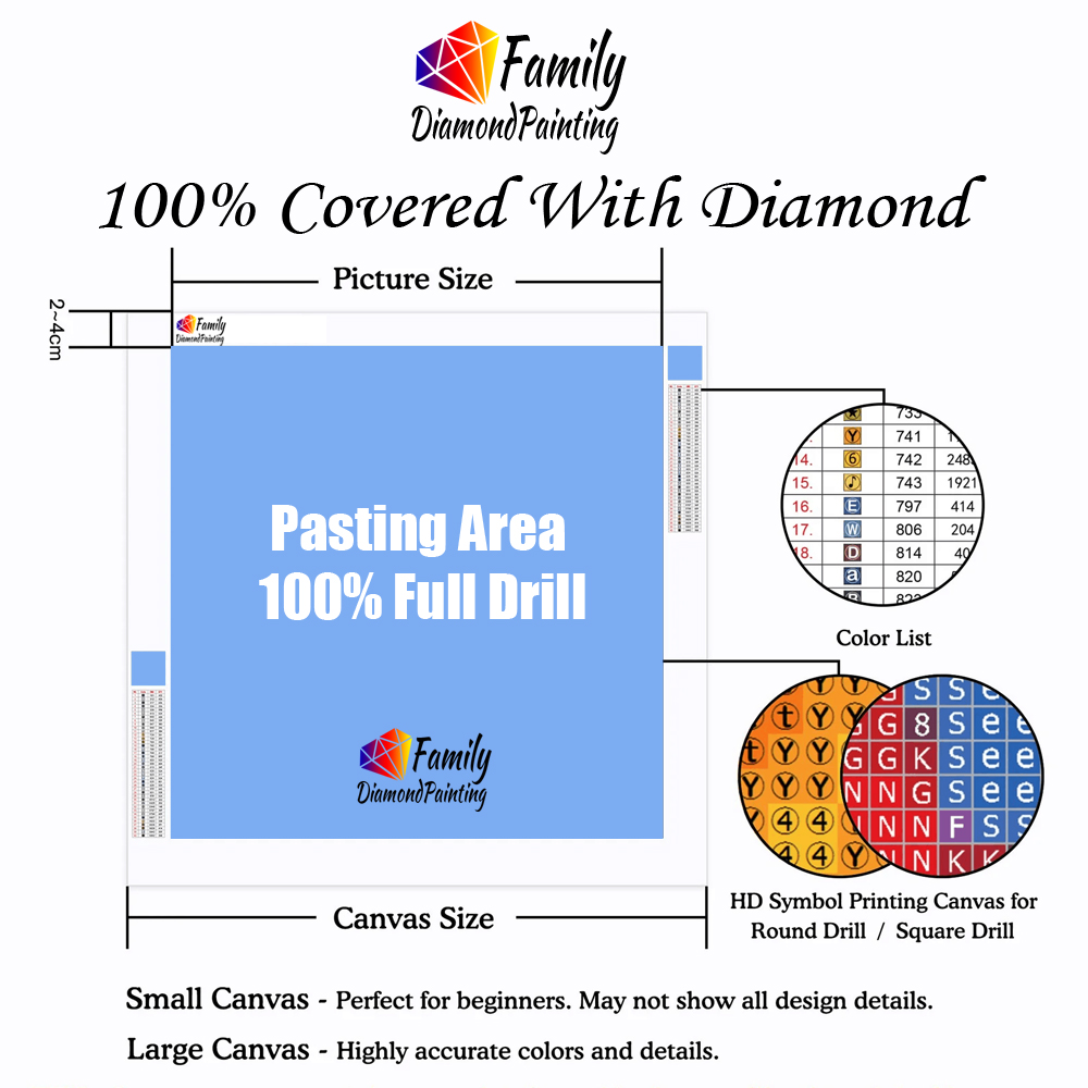 Diamond Painting Family Fairy  - Resin Art Rose recension och pris