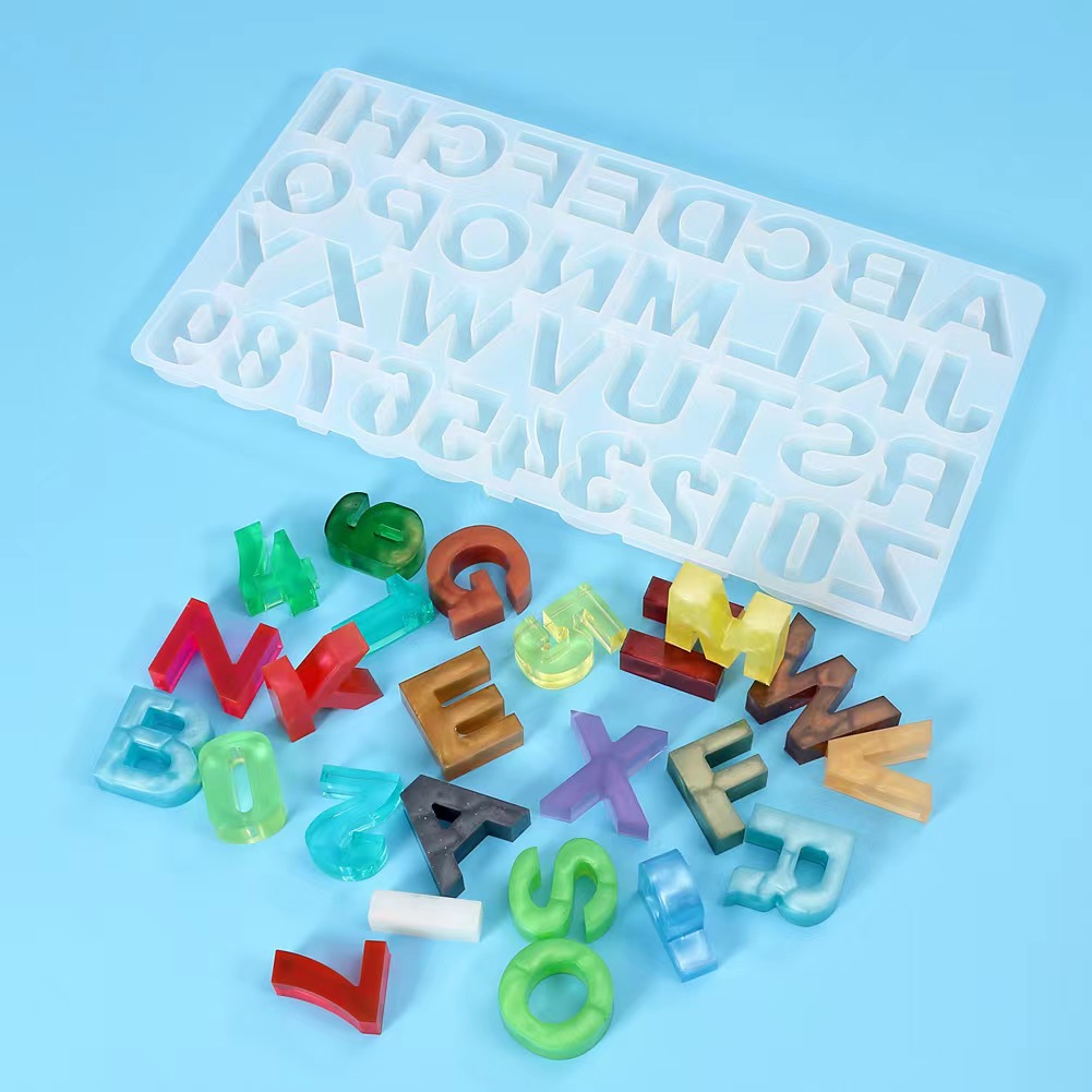 Home DIY Decor 1PC Crystal Epo - Resin Art Alphabet recension och pris