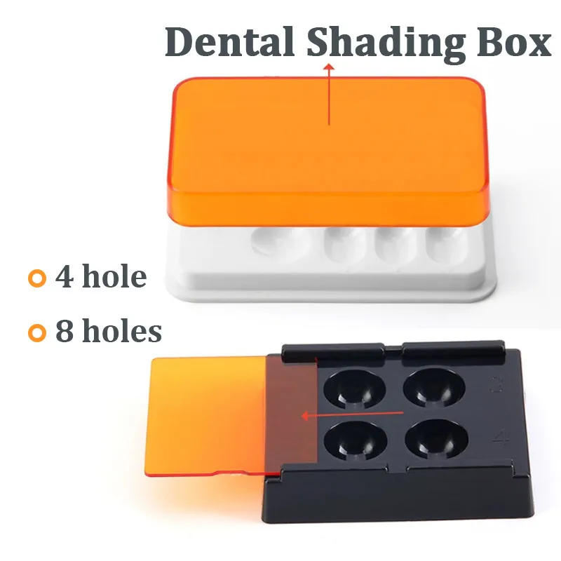 4/8 Slots Dental Resin Shade L - Resin Art Case recension och pris